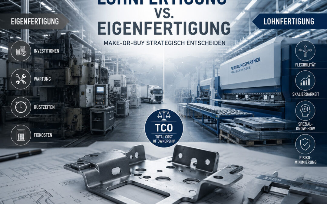 Lohnfertigung versus Eigenfertigung