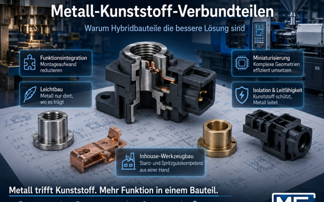 Warum Metall-Kunststoff-Verbundteile die bessere Lösung sind