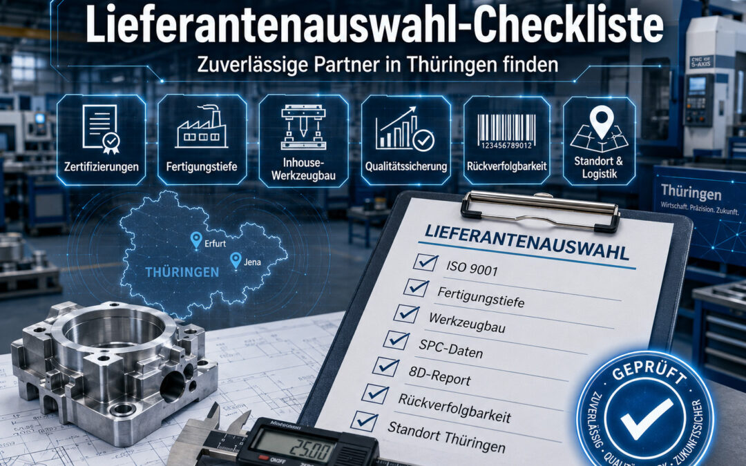 Checkliste zur Lieferantenauswahl