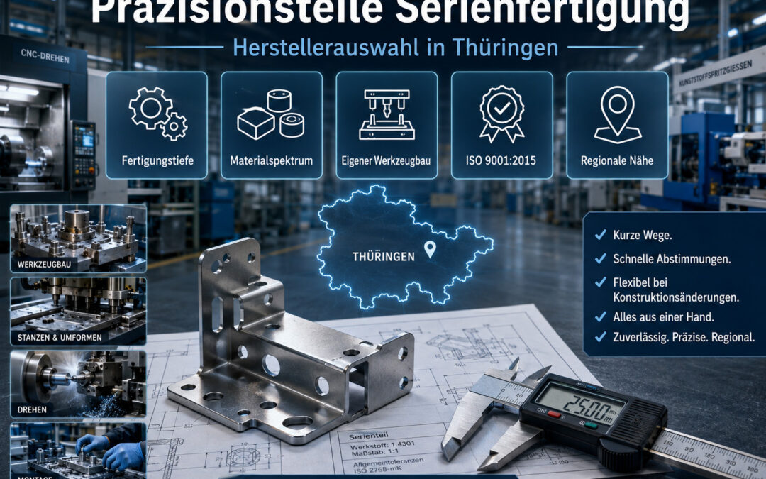 Hersteller für Präzisionsteile Serienfertigung Thüringen