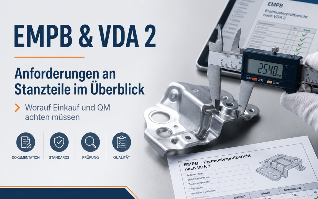 Anforderungen der VDA 2 Norm an Stanzteile