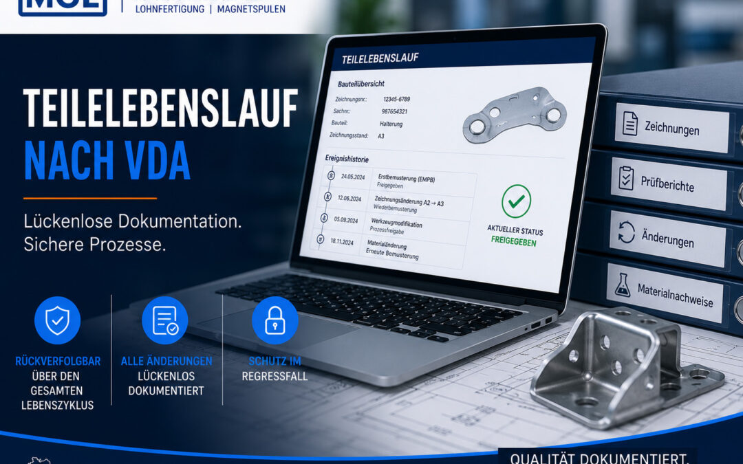 Der Teilelebenslauf nach VDA