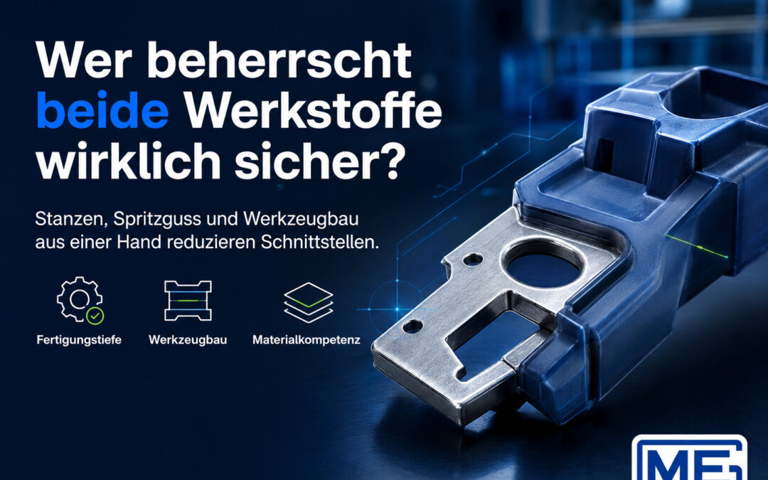 Metall-Kunststoff-Verbundteile in der Lohnfertigung