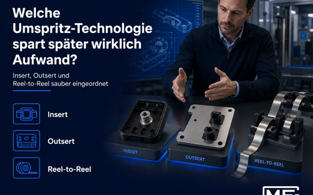 Insert Moulding Umspritzen oder Hybridspritzguss